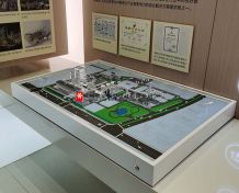 杭氧氣體島沙盤模型